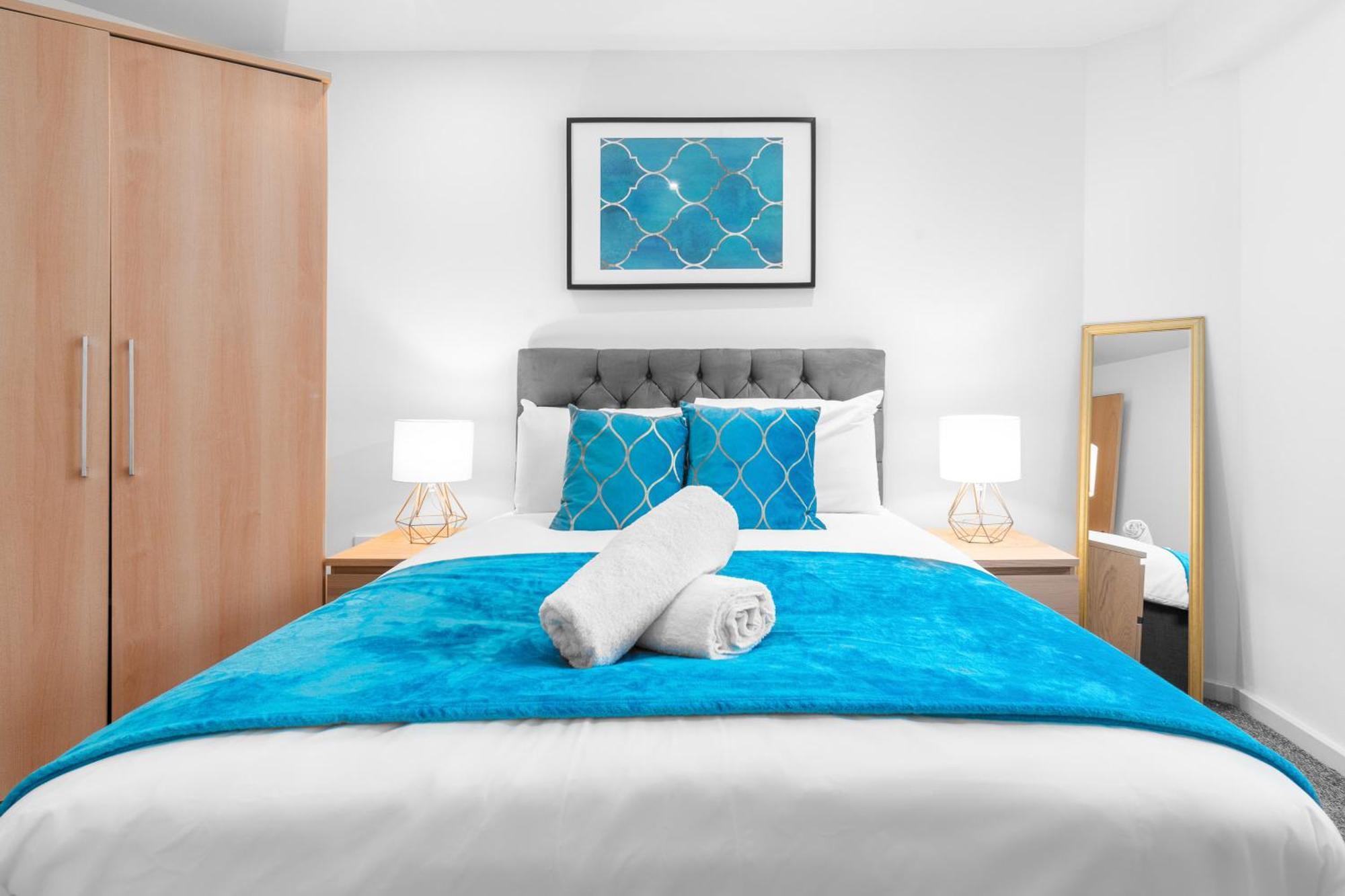 City Centre Apartment - 2 Bedroom - Secure Parking - Top Rated - 201M Birmingham Exterior foto