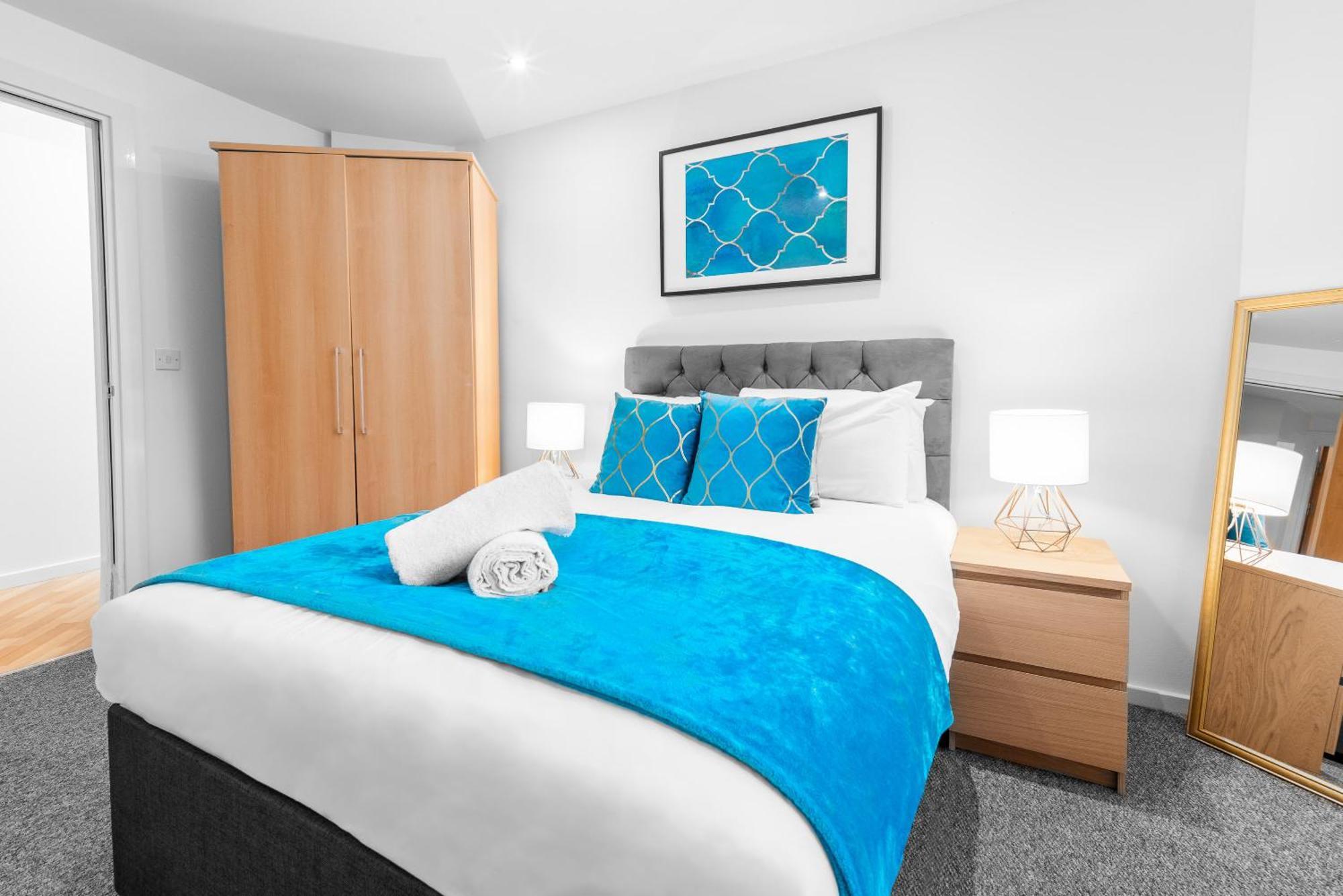 City Centre Apartment - 2 Bedroom - Secure Parking - Top Rated - 201M Birmingham Exterior foto